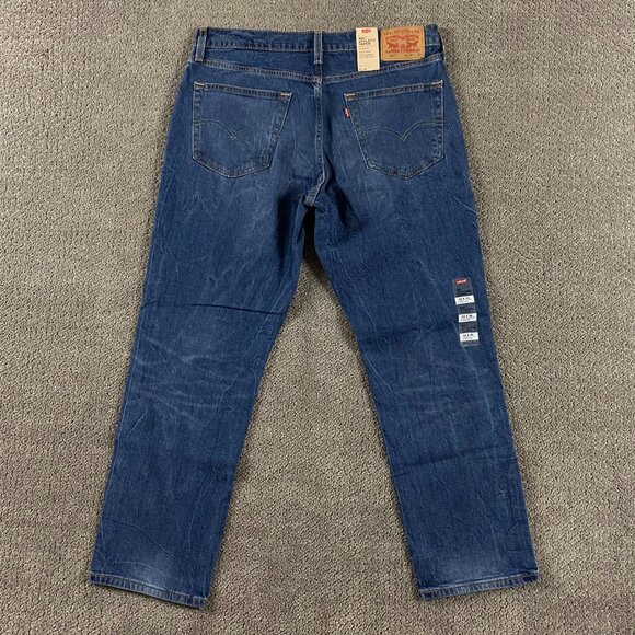 NWT Levi's 541 Athletic Taper Jeans Men's 34 x 30 Measures 35 x 29 Blue Stretch - Picture 3 of 15